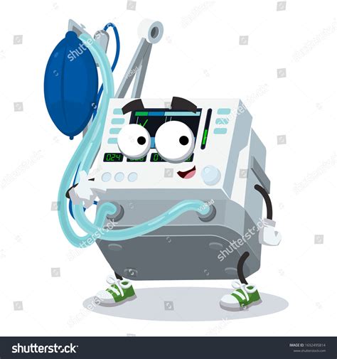 ventilator cartoon|medical ventilator cartoon.